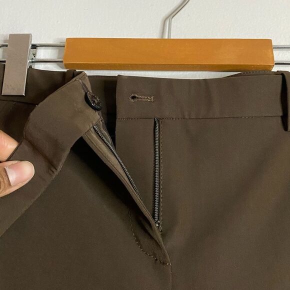 Boss by Hugo Boss Women's Brown Slim Fit Dress Pants - Picture 4 of 7